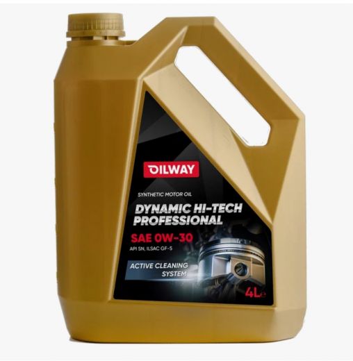 Oilway Dynamic Hi Tech Professional 0w-30 (кан. 4л) Масло моторное