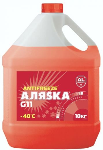 Антифриз Аляска -40 G11 red 10кг