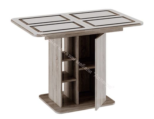 Стол обеденный «Мюнхен» Тип 1 (Дуб сонома трюфель)