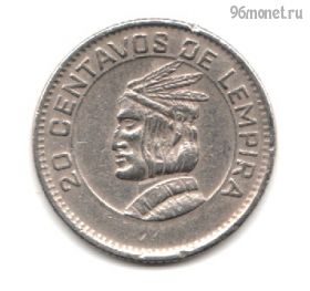 Гондурас 20 сентаво 1973