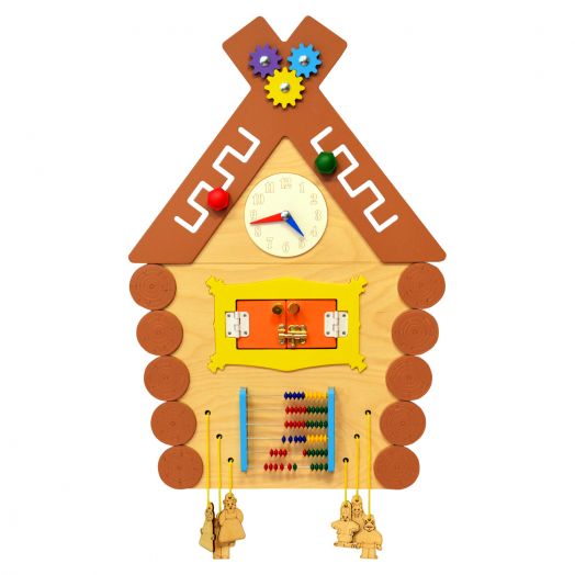 НБТ-02 Бизиборд «Терем-теремок» (750х500 мм)