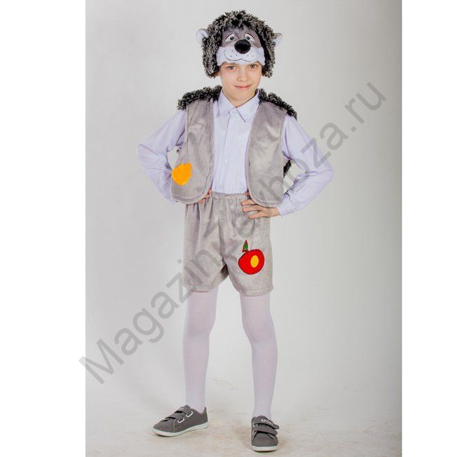 Карнавальный костюм Ежик /плюш/ 4-6лет /Карнавалия