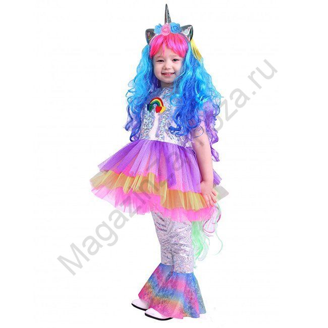 Карнавальный костюм Пони Виви р 116-60 /текстиль/Пуговка/