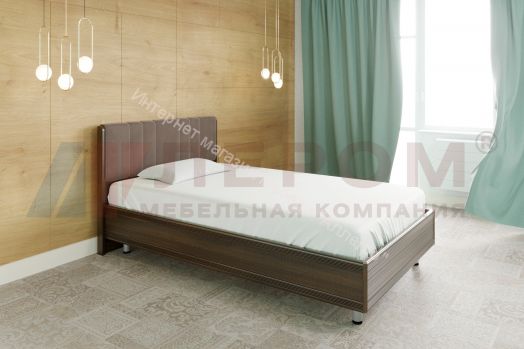 Кровать КР-2011 (1,2*2,0) Карина с  мягким изголовьем