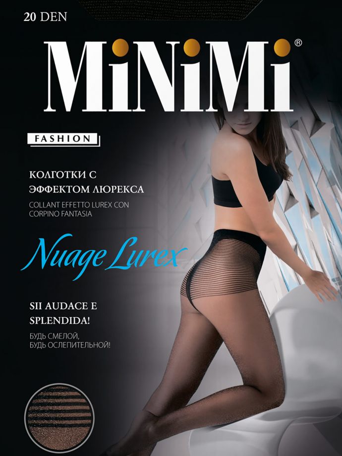 колготки MINIMI Nuage Lurex 20