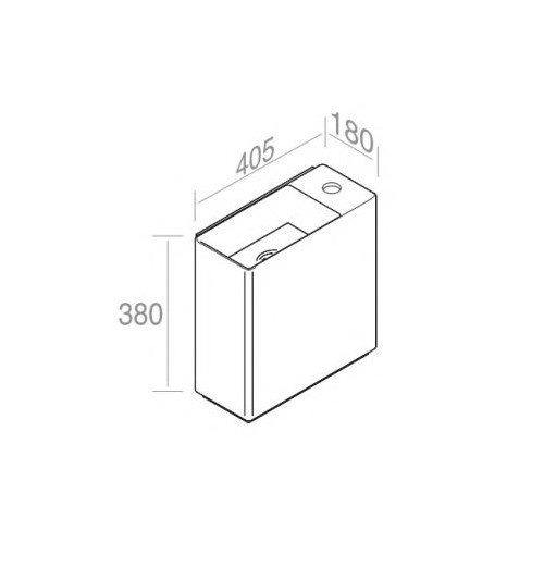 Подвесной рукомойник AET ITALIA MINI FLY TOWER WALL L638T0R1V1 ФОТО