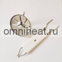 Завихритель с электродами