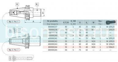 Втулка переходная 1682-50-4-75 кон.50/М4 Bison Bial Втулка переходная 1682-50-4-75 кон.50/М4 Bison Bial