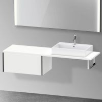 Шкаф Duravit Xviu XV593 для консоли с одним выдвижным отделением схема 1