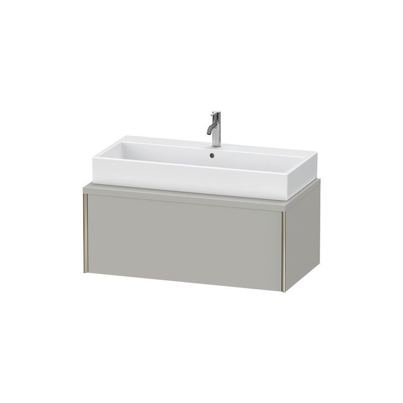 Тумба Duravit Xviu XV5913 для консоли с одним выдвижным отделением схема 1