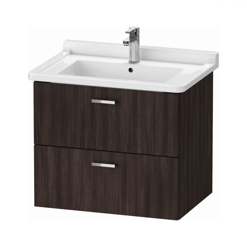 Тумба подвесная Duravit Xbase XB618 с двумя выдвижными ящиками