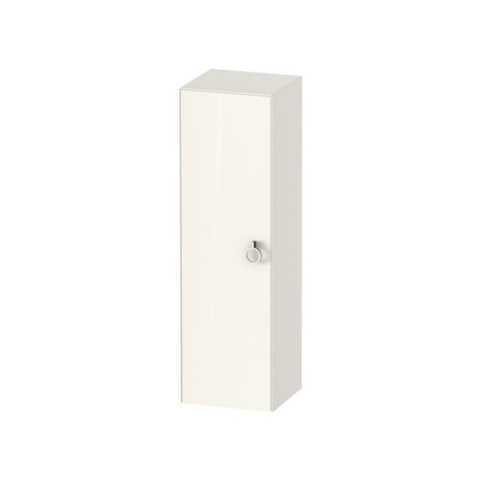 Шкаф-пенал Duravit White Tulip 132х40х36 с тремя стеклянными полками WT1333 L/R схема 2