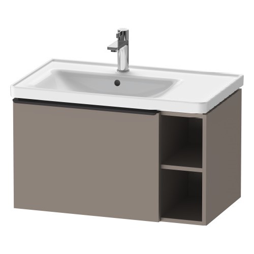 Тумба подвесная Duravit D-Neo 44x78,4x45,2 с двумя боковыми полками DE 425 схема 1