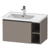 Изображение Тумба подвесная Duravit D-Neo 44x78,4x45,2 с двумя боковыми полками DE 425