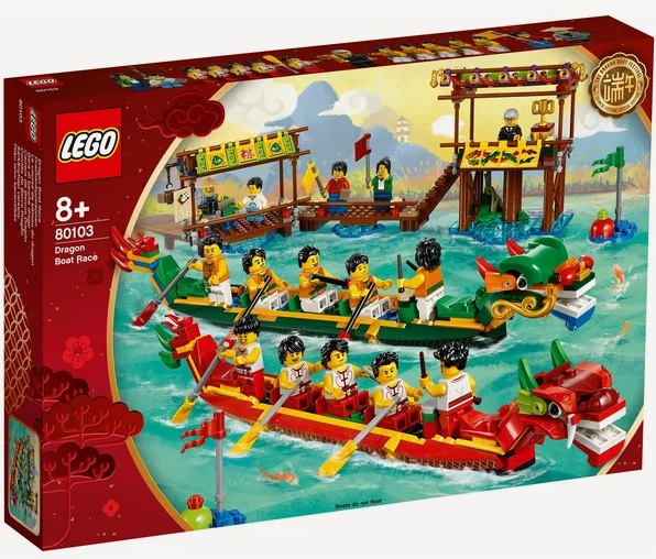 Конструктор LEGO The Dragonboat Festival 80103 Гонка на лодках-драконах