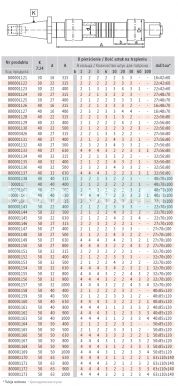 Штанга для горизонтально-фрезерного станка  7184-50-40-630 630мм Bison Bial