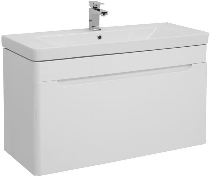 Тумба с раковиной Aquanet София 105 белый 00212588
