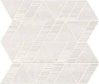 Мозаика Atlas Concorde Aplomb A6SP White Triangle Mosaico 31,5x30,5 схема 1