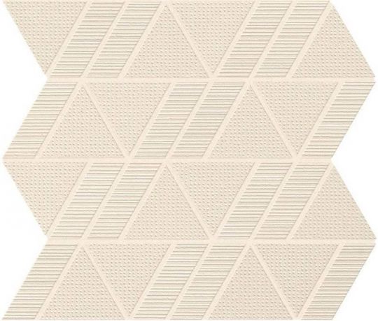 Мозаика Atlas Concorde Aplomb A6SP White Triangle Mosaico 31,5x30,5 схема 2
