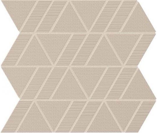Мозаика Atlas Concorde Aplomb A6SP White Triangle Mosaico 31,5x30,5 схема 3