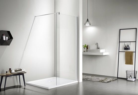 Душевая перегодка Aquatek Walk In 1000x2000 стекло прозрачное AQ WIW 10020CH