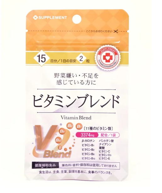 SUPPLEMENT VITAMIN Витамины Blend на 15 дней.
