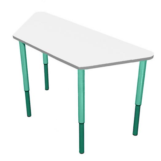 РКТРР-6019 Стол трапеция регулируемый ( ral 6019)