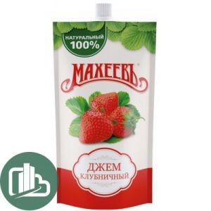 Джем МАХЕЕВЪ 300г Клубника дой-пак