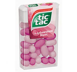 Драже TIC TAC 16г Клубника Т1*24шт