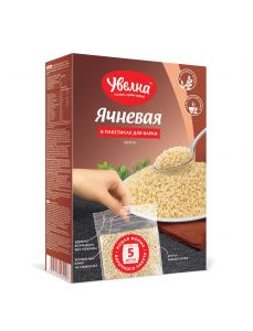 Крупа в пакетах УВЕЛКА 5*80г Ячневая