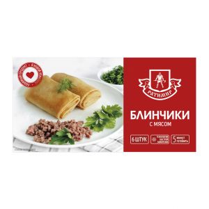 Блинчики РАТИМИР 420г С мясом