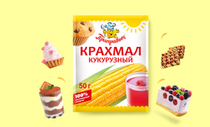 Крахмал ПРИПРАВЫЧ 50г Кукурузный