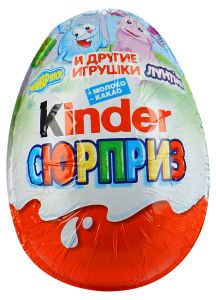 Шоколадное яйцо KINDER Surprise 20г в ассортименте