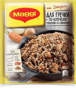 Обед MAGGI 41г Для гречки по-купечески на второе