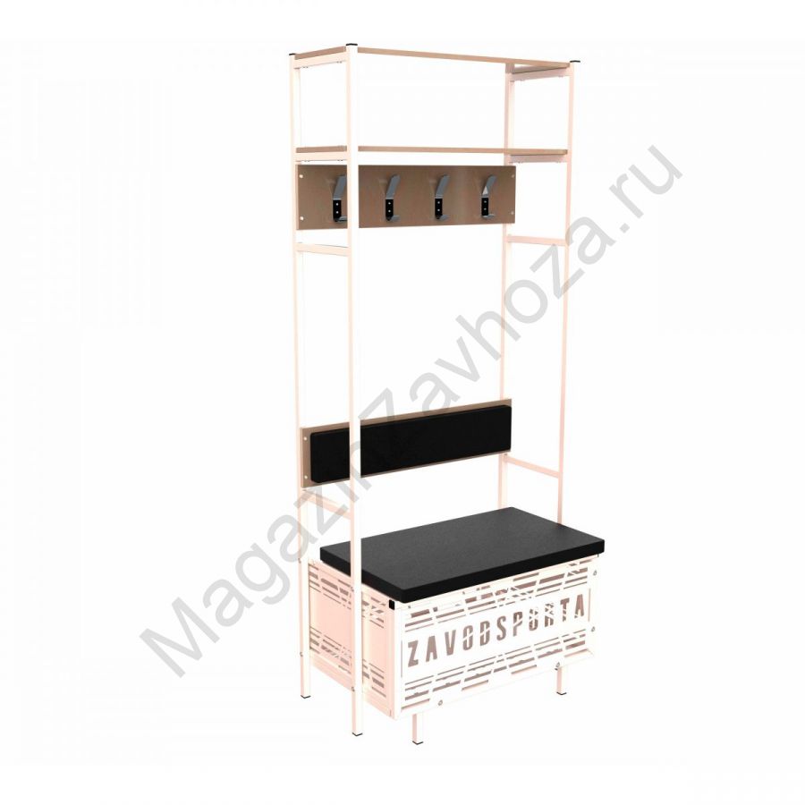 Индивидуальное место хоккеиста (односекционное)