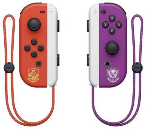 Игровая приставка Nintendo Switch OLED 64 ГБ,  Pokemon Scarlet and Violet Edition
