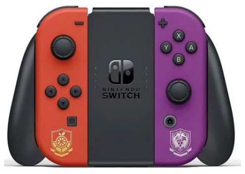 Игровая приставка Nintendo Switch OLED 64 ГБ,  Pokemon Scarlet and Violet Edition