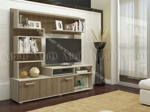 Гостиная Рица Ясень шимо светлый/Ясень шимо темный