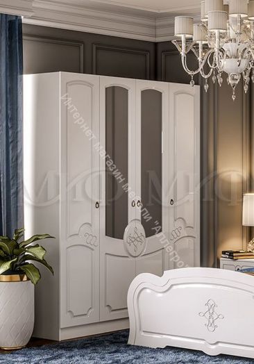 Шкаф 4-х створчатый Каролина