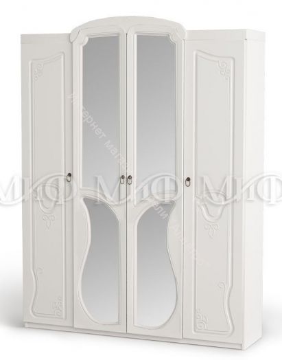 Спальня Мария Белый глянец