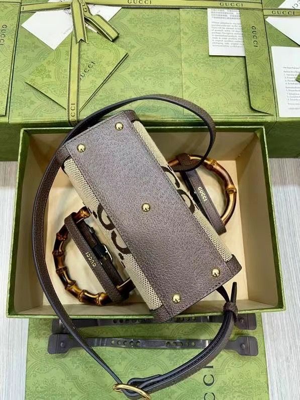 GUCCI BAMBOO DIANA 20x16x10 cm