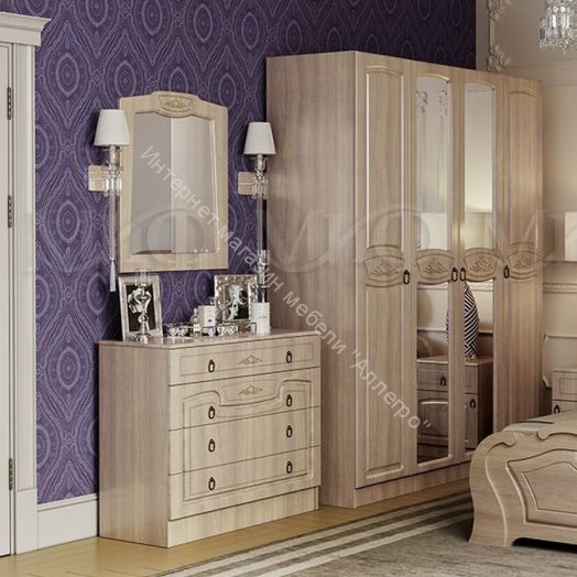 Спальня Александрина белая