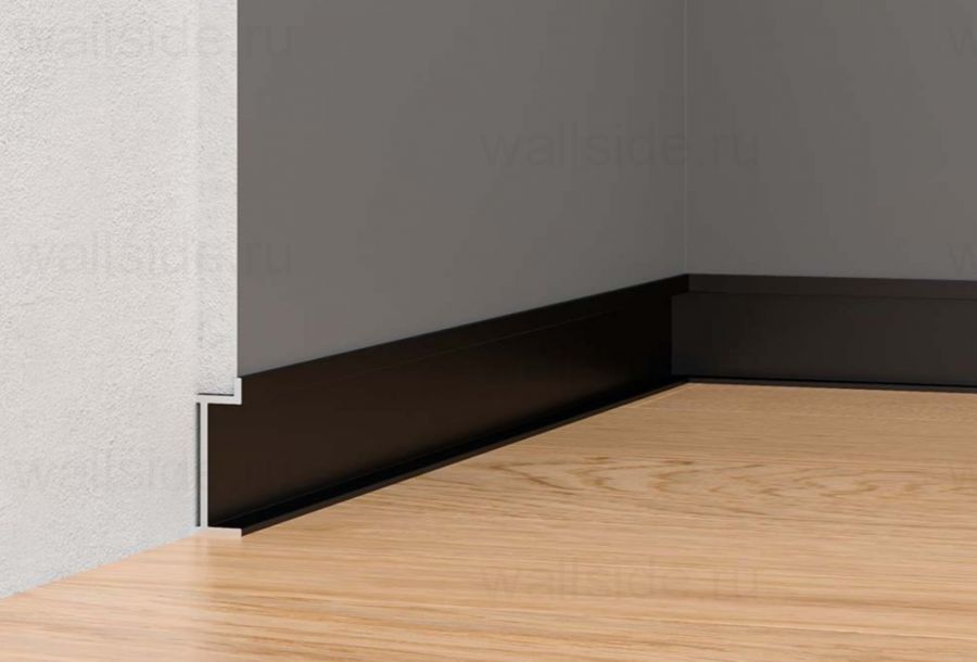 Теневой плинтус Line Art SC 9019 чёрный