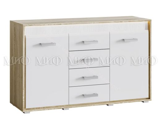 Модульная спальня Фортуна Белый Глянец