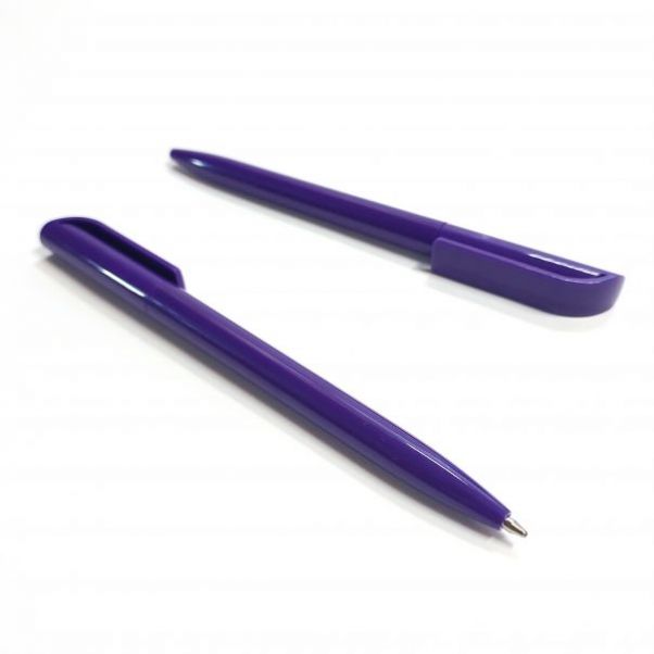Шариковые ручки Каролина фиолетовые