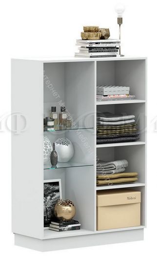 Гостиная Магнолия Белый Глянец