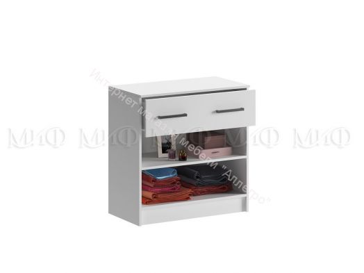 Комод Бася с ящиком 2-мя дверьми Белый