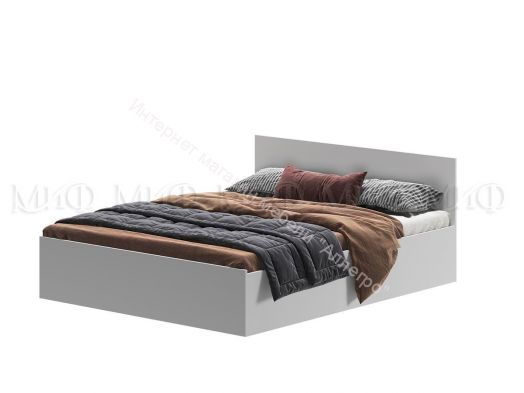 Кровать Бася 1600мм Белый