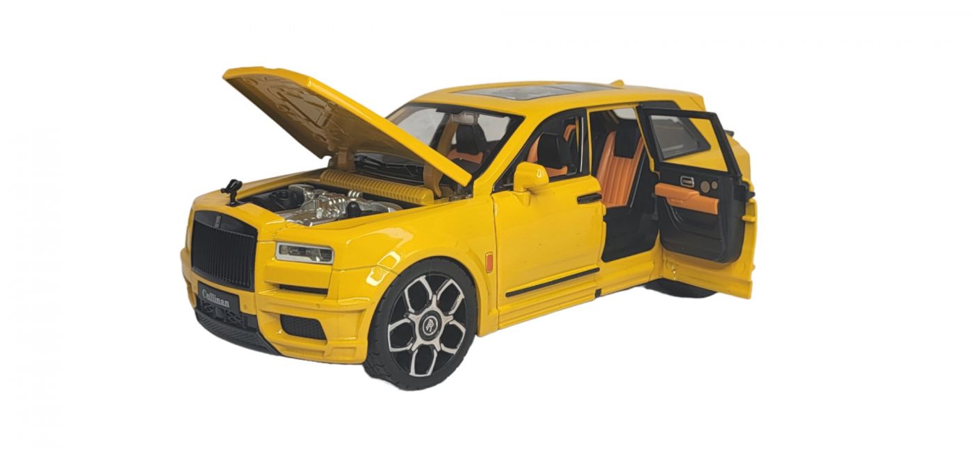 Коллекционный автомобиль металлический Rolls-Roys Cullinan 1/20 функциональная 22 см. (M929P)