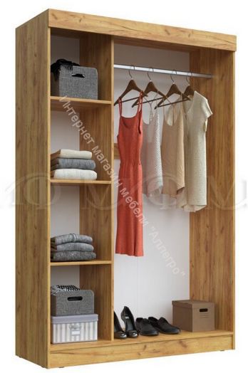 Модульная спальня Бася Графит/Дуб крафт